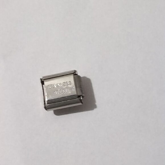 Mom Italian Link Stainless Steel‎ Charm for Nomination Style Bracelet - Picture 2 of 2